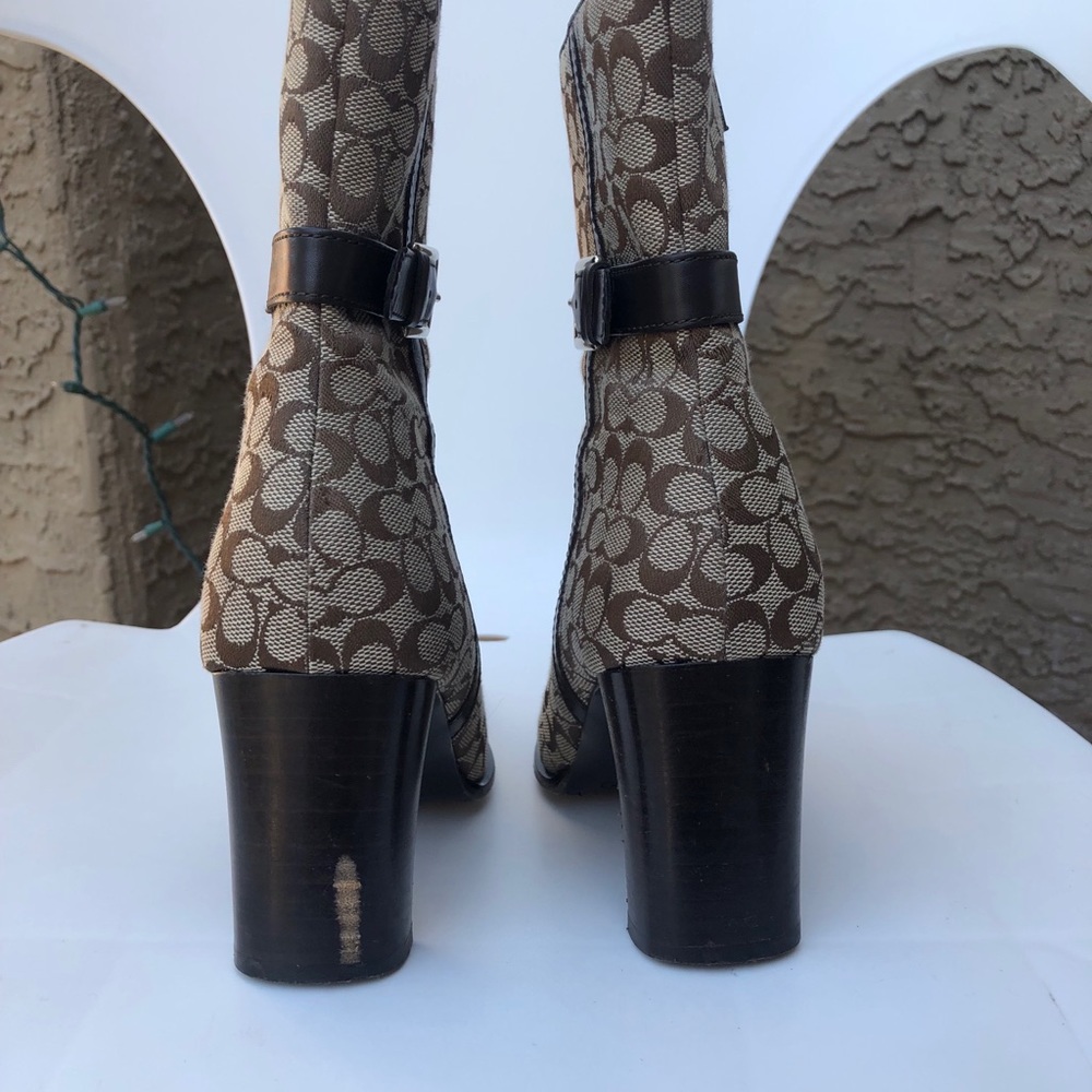 Coach heel / boots size 5.5B (Women’s) - Picture 2 of 7